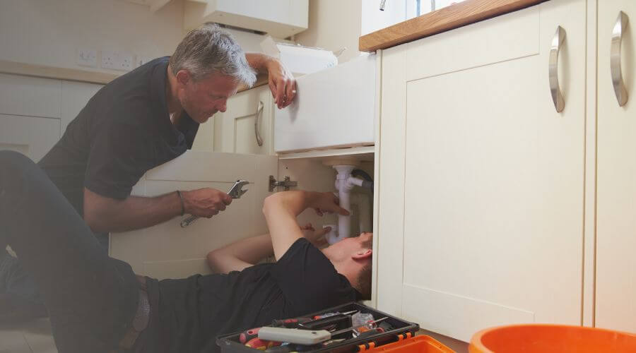 Professional burst pipe repair services in Prudenville, MI